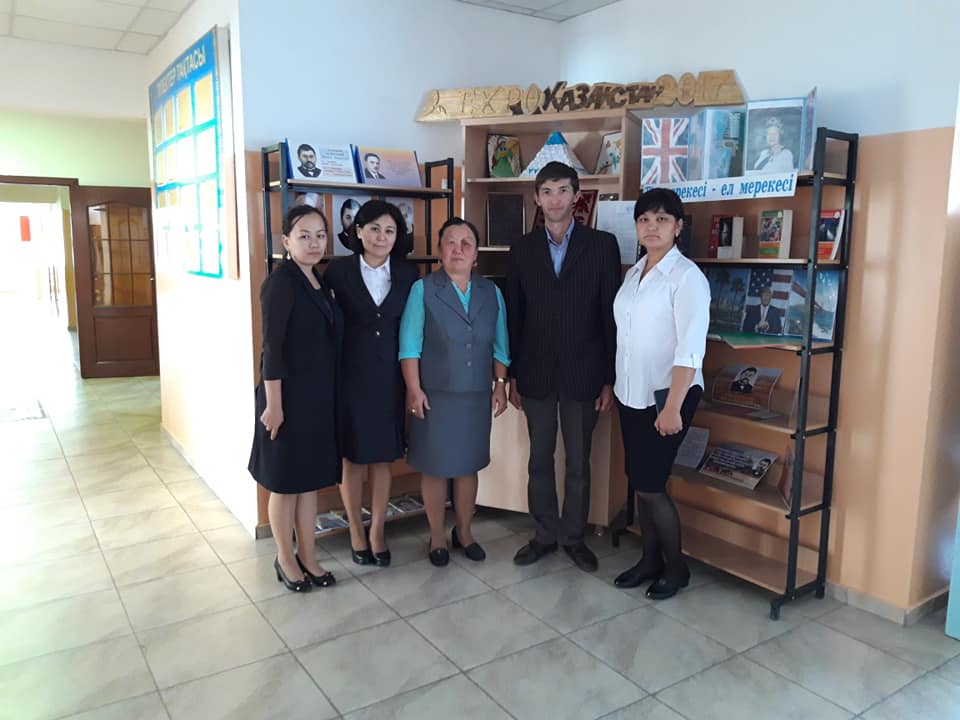 Алматы облысы, Қарасай ауданы, "Еңбекші ауылындағы орта мектеп" КММ. "Ана тіліміз арқылы ғана біз халқымызды, Отанымызды танып білеміз, халық рухыныАхмет Байтұрсынұлының 145 жылдық мерейтойына арналған іс-шара.