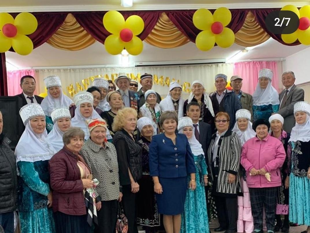 "Қарттарым аман -сау жүрші" мерекелік кеш