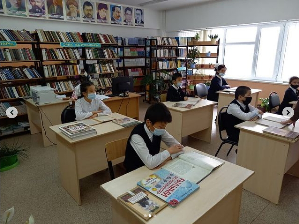 “Оқуға құштар мектеп " жобасын жүзеге асыру мақсатында "Оқу сағаты" акциясы ұйымдастырылды. Акцияға 5-сынып оқушылары қатыстырылды.