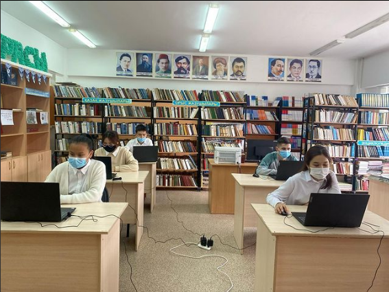 География пәнінен Президенттік олимпиадаға мектебіміздің 11 сынып оқушылары қатысты.