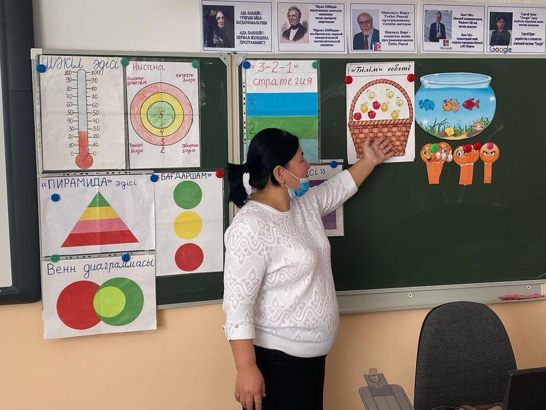 “Тиімді әдіс тәсілдер - сапалы сабақ кепілі” тақырыбында семинар өткізді.