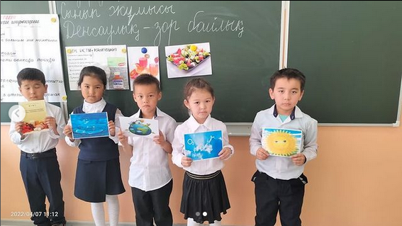 7 сәуір - Дүниежүзлік деңсаулық күніне орай